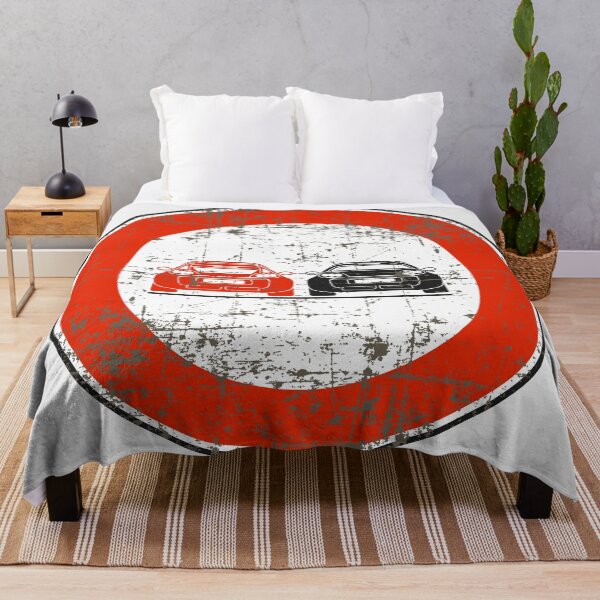 Item preview, Smart Roadster /Roadster coupé 452 No Overtake Road Italian vintage road sign designed and sold by -TLD-.