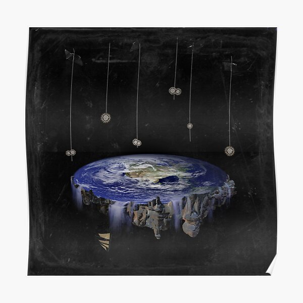 Flat Earth Póster