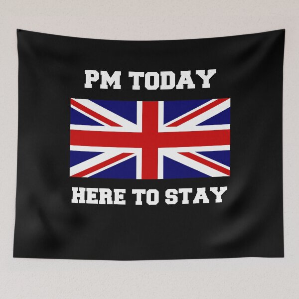 Item preview, Boris Johnson - PM Today, Here to Stay designed and sold by TSHIRTSOFDESIRE.
