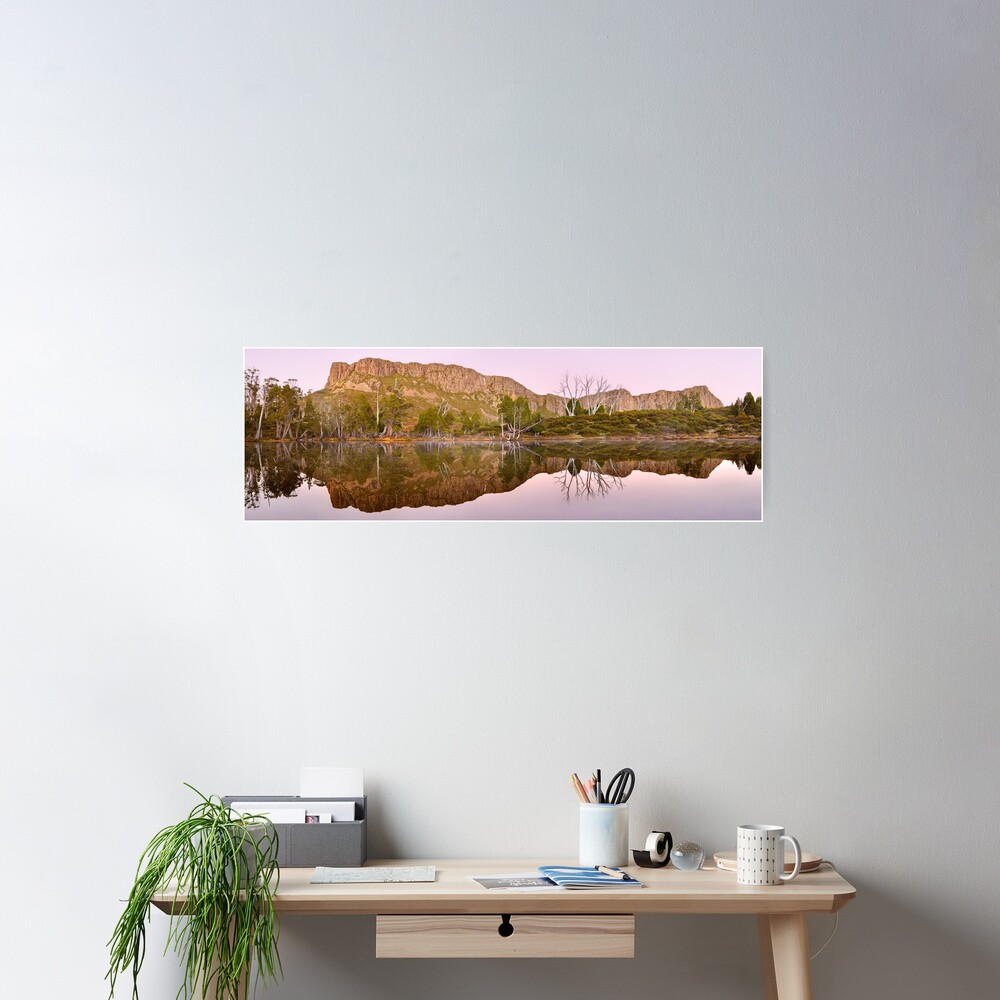 Pre-dawn Glow, Walls of Jerusalem, Tasmania, Australia Poster