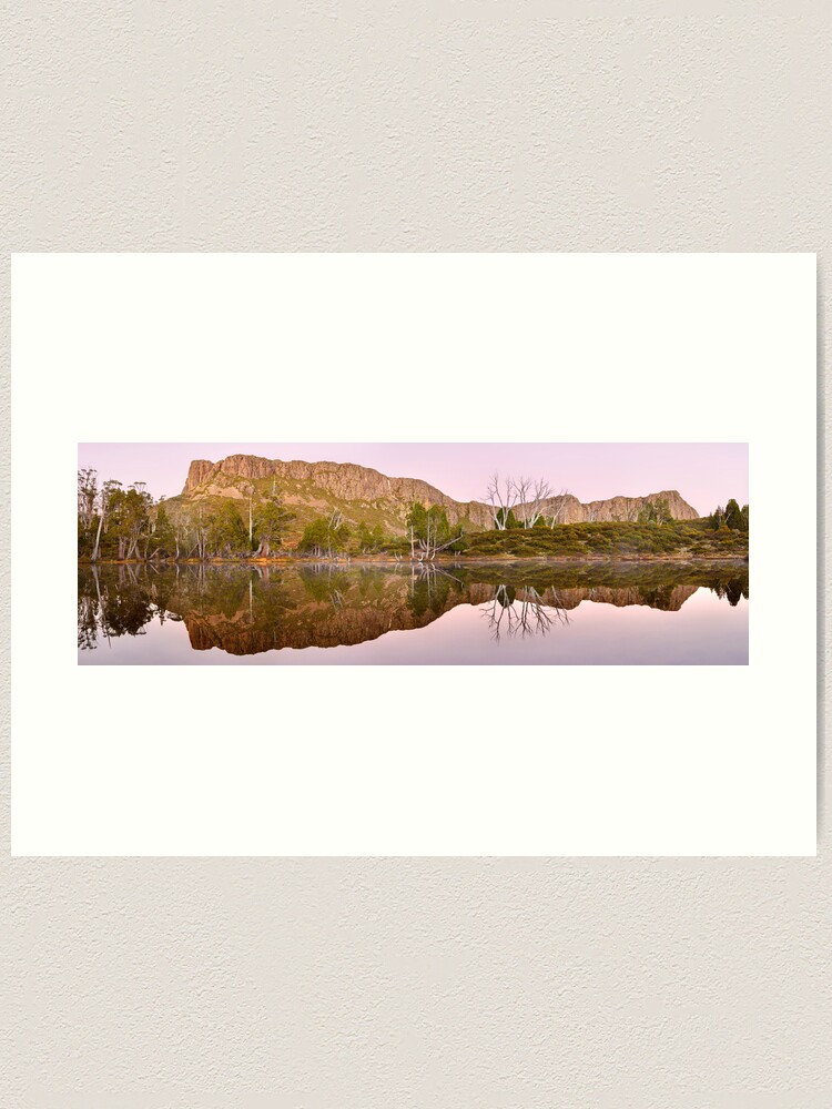 Alternate view of Pre-dawn Glow, Walls of Jerusalem, Tasmania, Australia Art Print