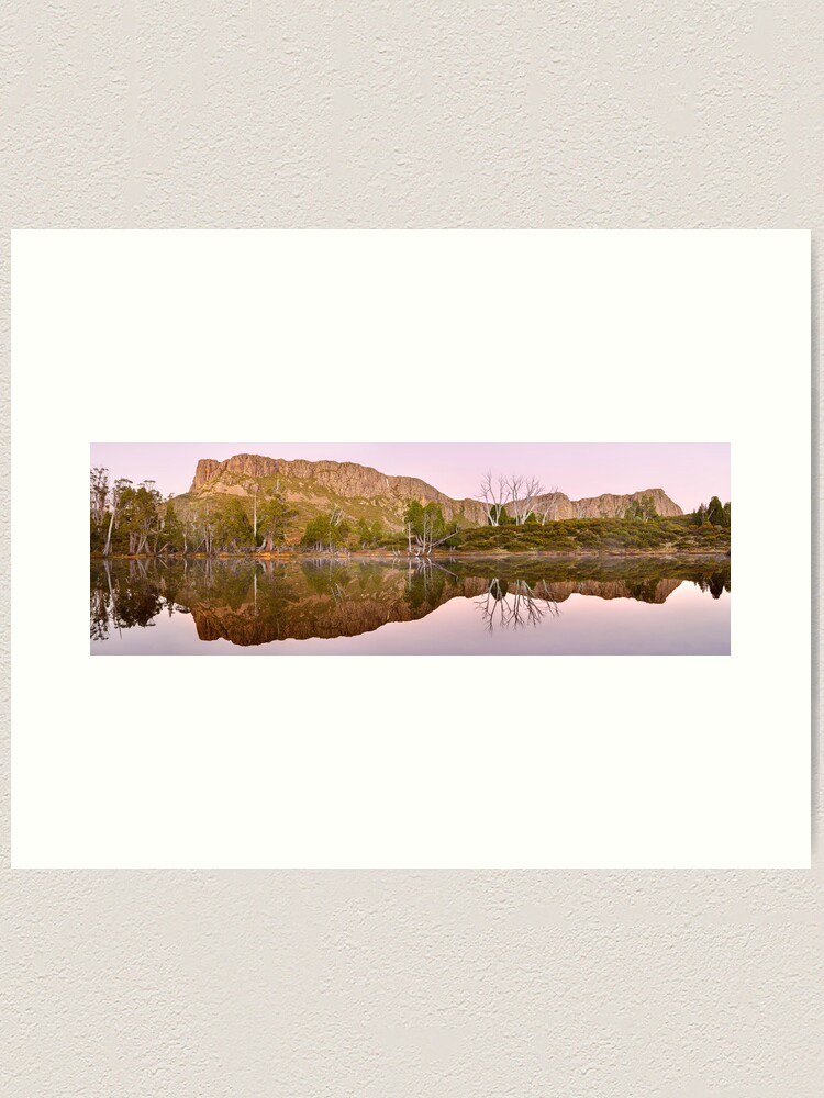 Alternate view of Pre-dawn Glow, Walls of Jerusalem, Tasmania, Australia Art Print