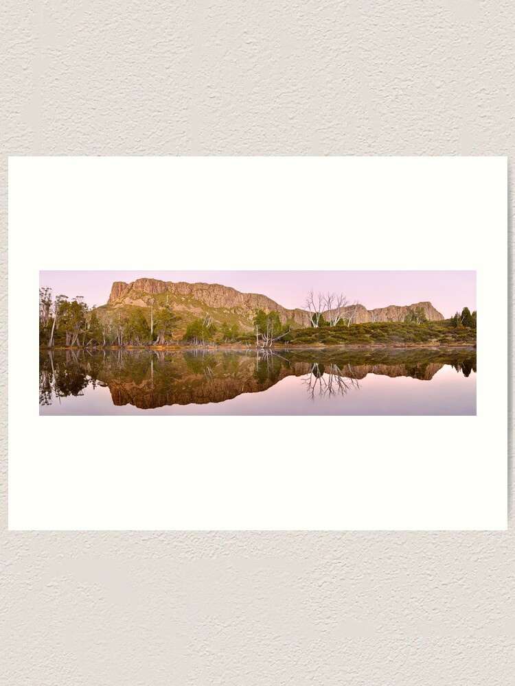 Alternate view of Pre-dawn Glow, Walls of Jerusalem, Tasmania, Australia Art Print