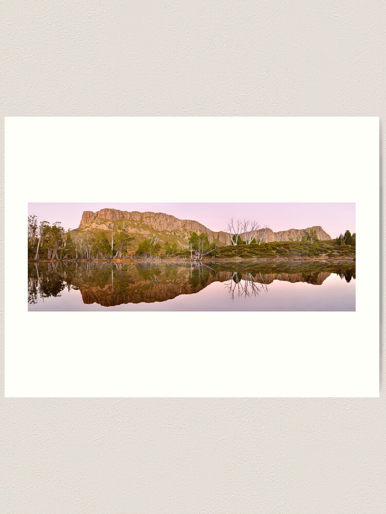 Alternate view of Pre-dawn Glow, Walls of Jerusalem, Tasmania, Australia Art Print