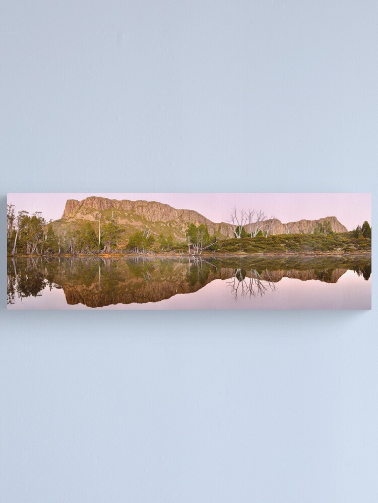 Alternate view of Pre-dawn Glow, Walls of Jerusalem, Tasmania, Australia Canvas Print