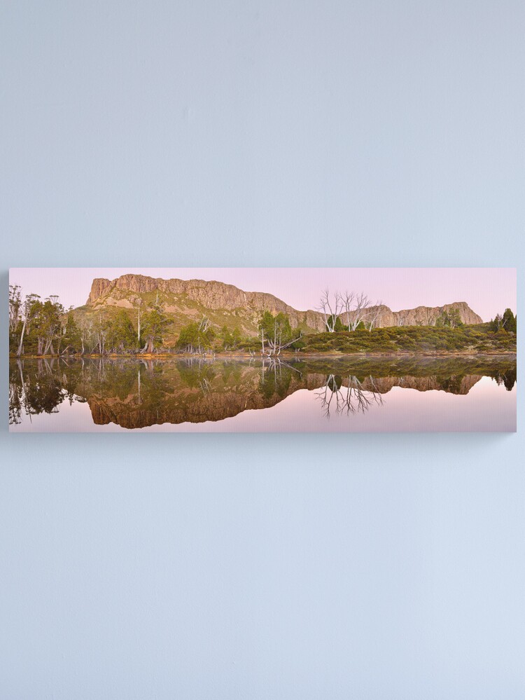 Alternate view of Pre-dawn Glow, Walls of Jerusalem, Tasmania, Australia Canvas Print
