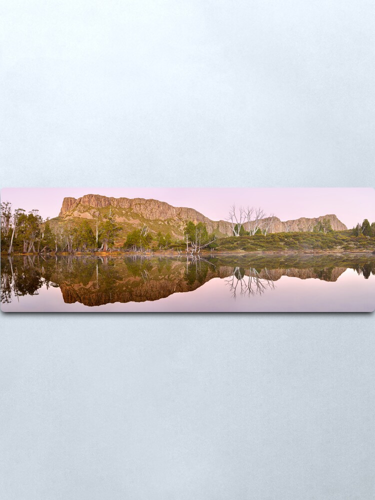 Alternate view of Pre-dawn Glow, Walls of Jerusalem, Tasmania, Australia Metal Print