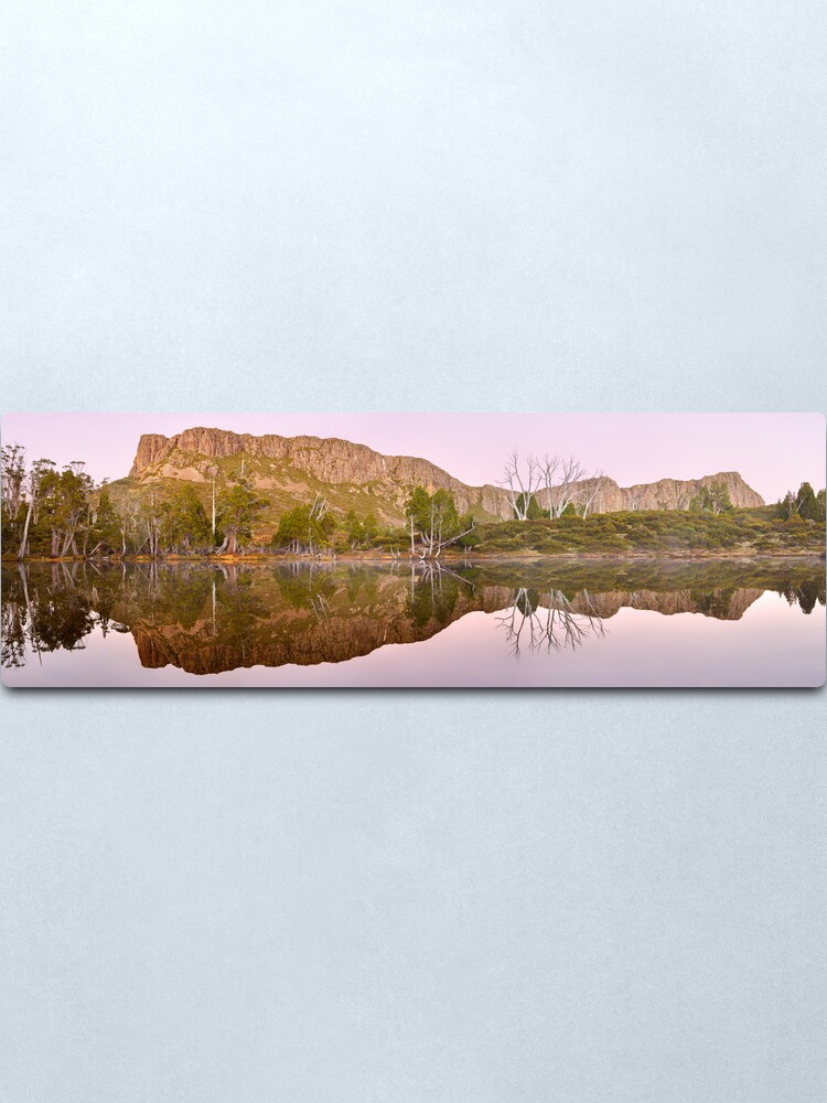 Alternate view of Pre-dawn Glow, Walls of Jerusalem, Tasmania, Australia Metal Print