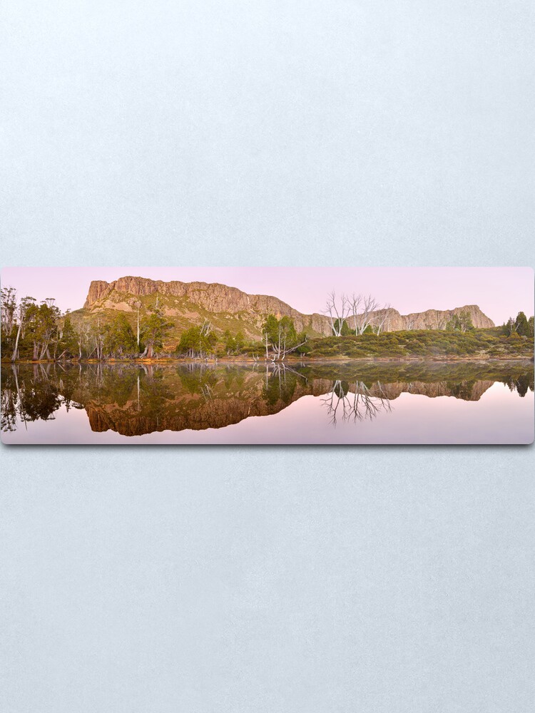 Alternate view of Pre-dawn Glow, Walls of Jerusalem, Tasmania, Australia Metal Print