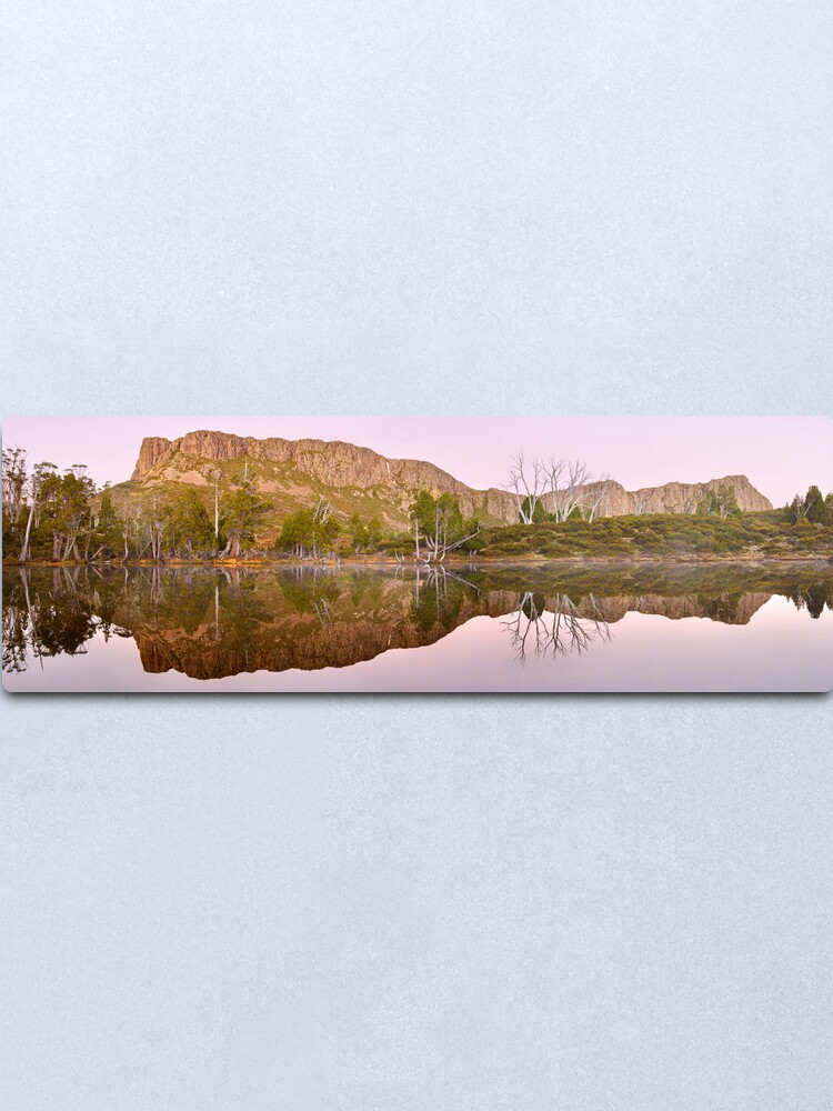 Alternate view of Pre-dawn Glow, Walls of Jerusalem, Tasmania, Australia Metal Print