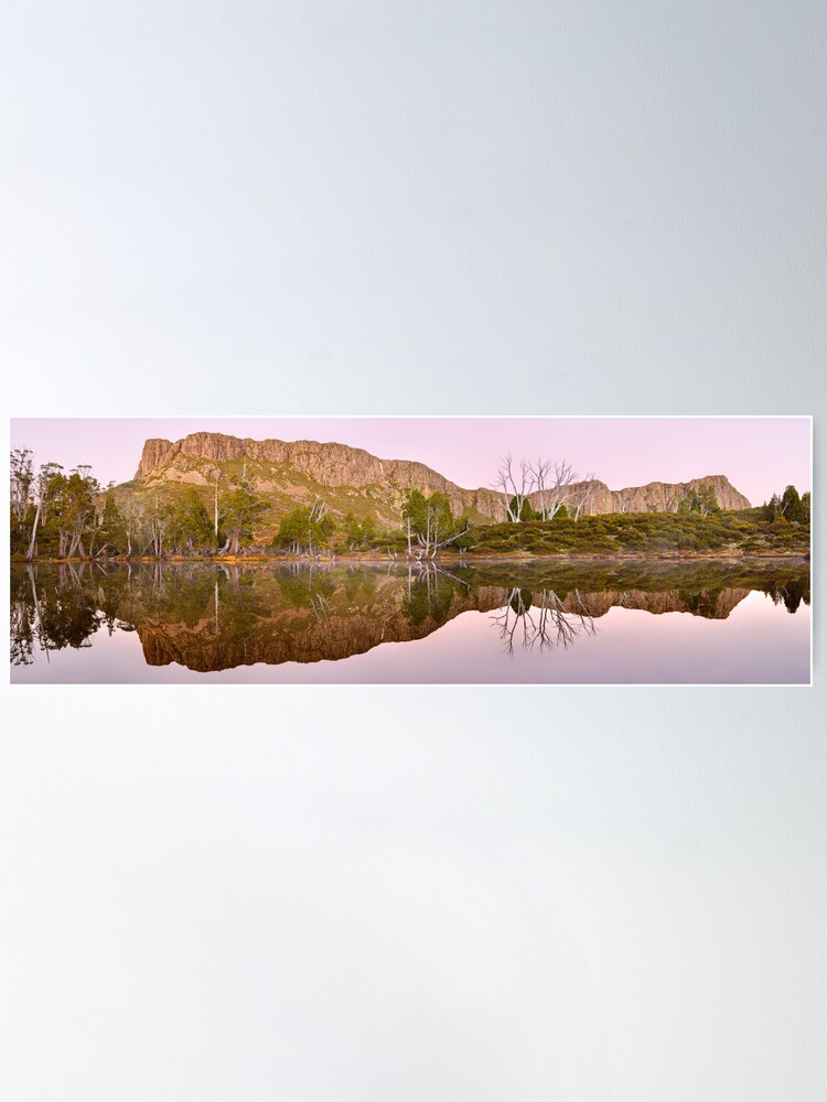 Alternate view of Pre-dawn Glow, Walls of Jerusalem, Tasmania, Australia Poster