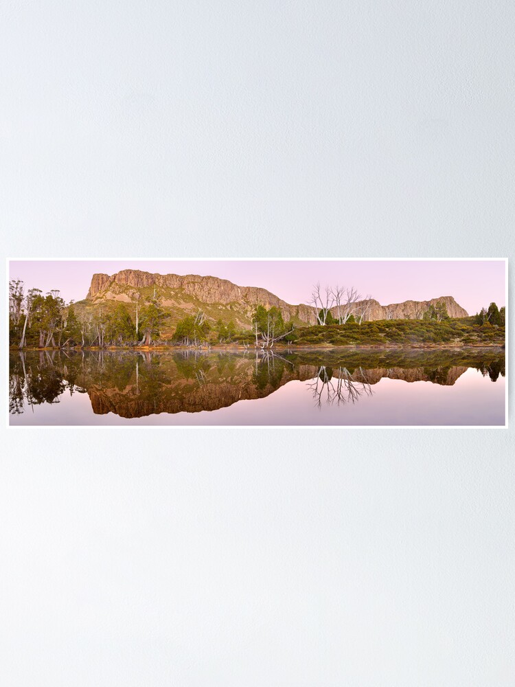 Alternate view of Pre-dawn Glow, Walls of Jerusalem, Tasmania, Australia Poster