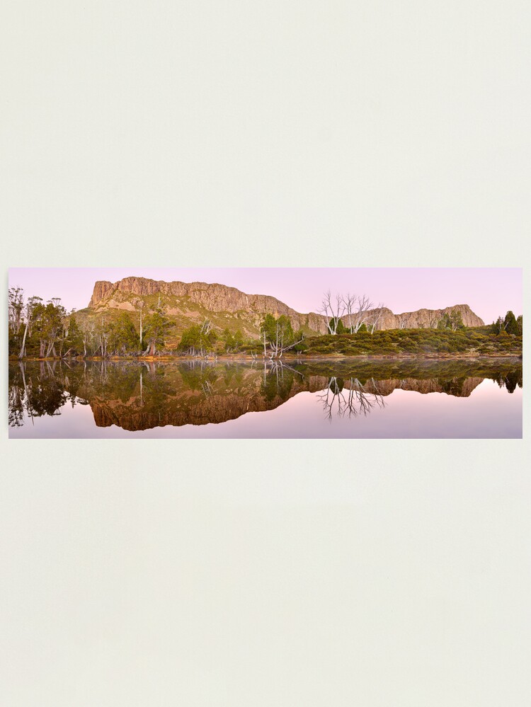 Alternate view of Pre-dawn Glow, Walls of Jerusalem, Tasmania, Australia Photographic Print