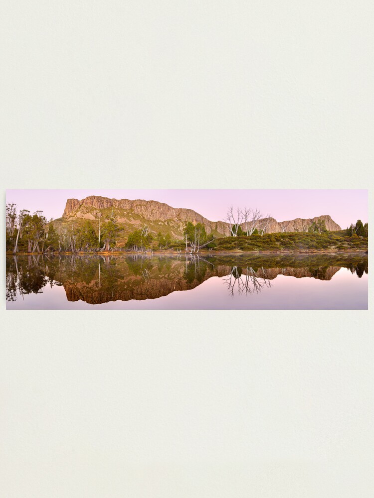 Alternate view of Pre-dawn Glow, Walls of Jerusalem, Tasmania, Australia Photographic Print