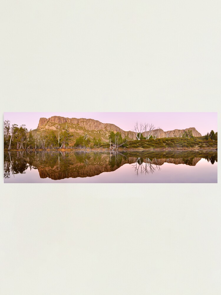 Alternate view of Pre-dawn Glow, Walls of Jerusalem, Tasmania, Australia Photographic Print