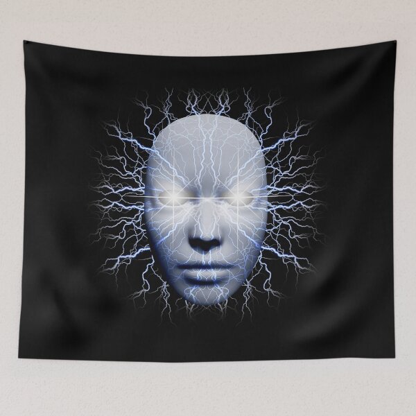 Item preview, Lightning mask designed and sold by rolffimages.