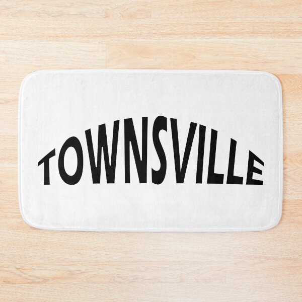 Item preview, Townsville city Australia in black and white designed and sold by AllShirts21.