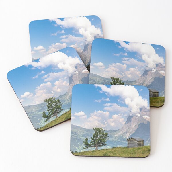 Item preview, The cabin, the tree and the Alps designed and sold by lugamor.
