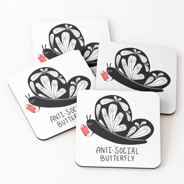 Item preview, Anti-social butterfly  designed and sold by Anna Fox.