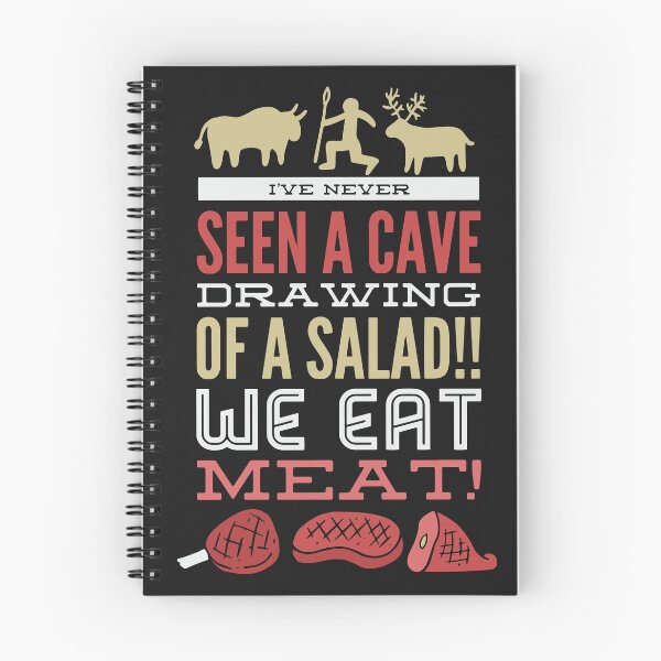 Item preview, I've Never Seen A Cave Drawing Of A Salad Hunting Love designed and sold by woormle.