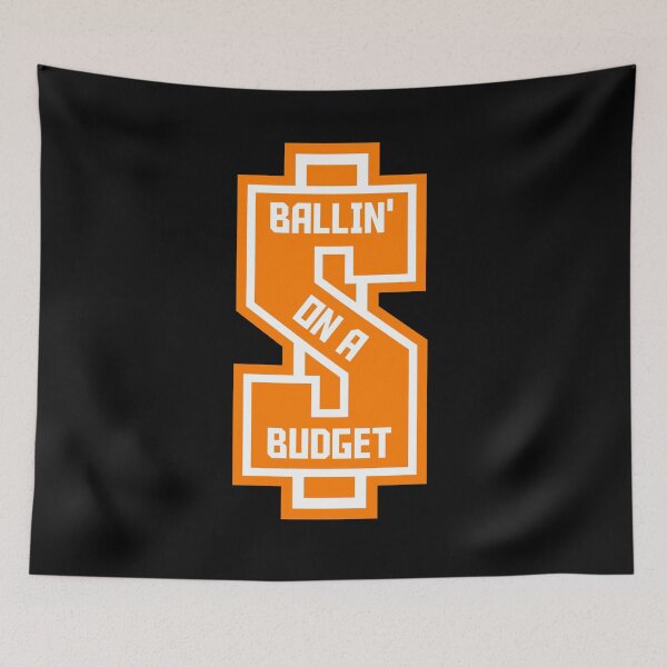 Item preview, Ballin' On A Budget - Dollar Sign - Orange designed and sold by MOREDANKMEMES.