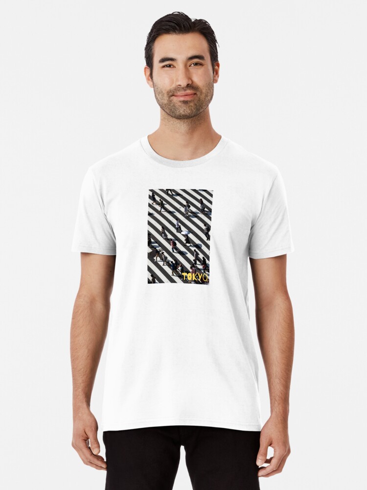 Shibuya Crossing Tokyo Japan T Shirt By Travelsticker Redbubble