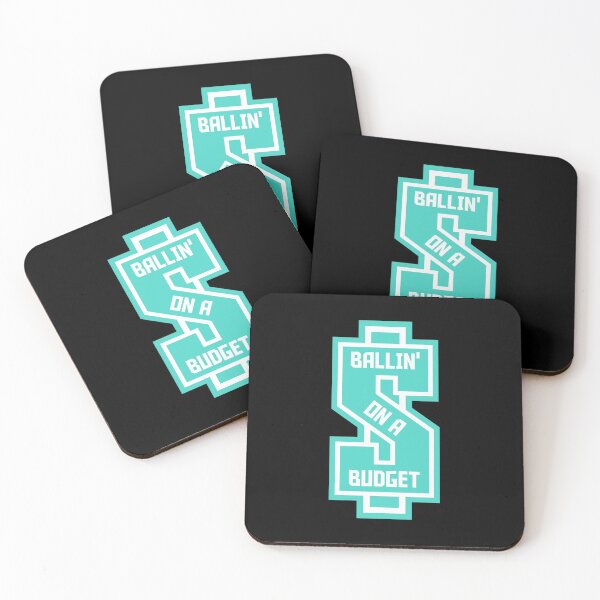 Item preview, Ballin' On A Budget - Dollar Sign - Teal designed and sold by MOREDANKMEMES.