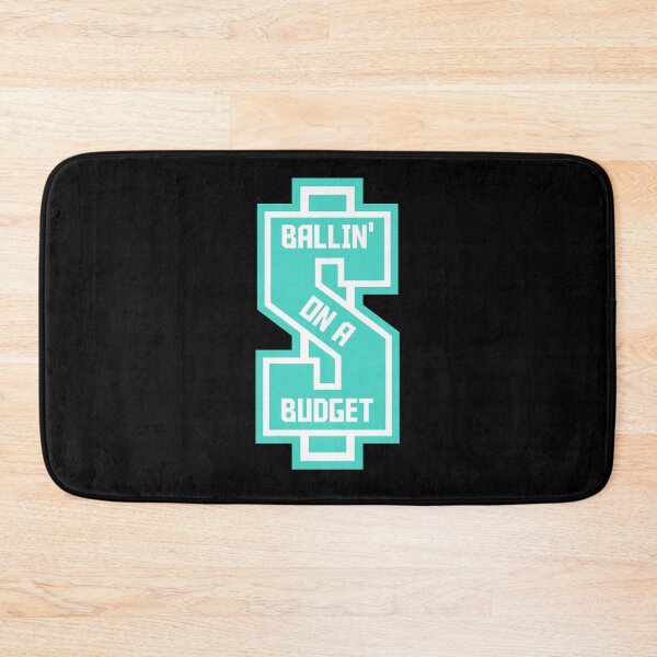 Item preview, Ballin' On A Budget - Dollar Sign - Teal designed and sold by MOREDANKMEMES.