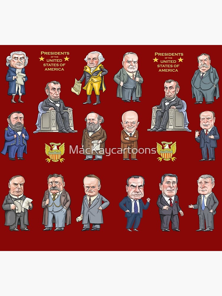 Republican Presidents of the United States by MacKaycartoons