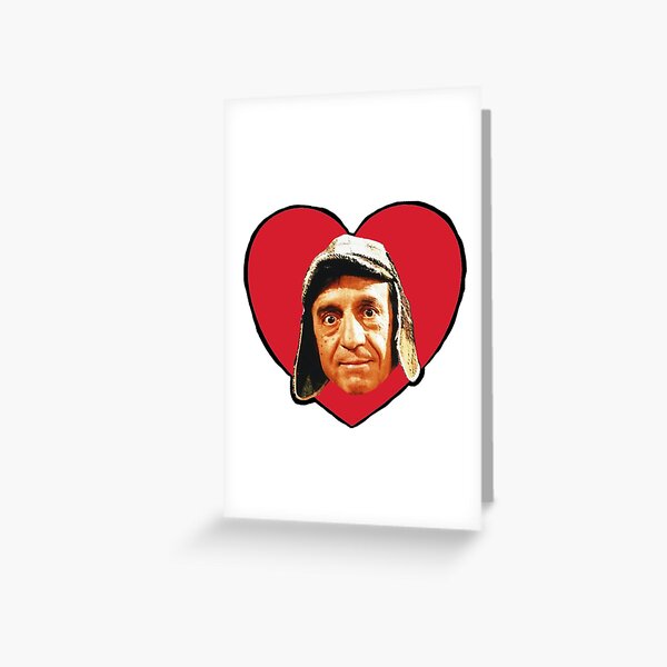 Chaves - Desenhos (Episódio Isso merece um prêmio) - Português (preto) |  Greeting Card