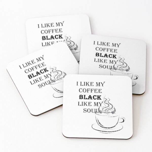 Item preview, Black coffee, like my soul designed and sold by DzineDiva.