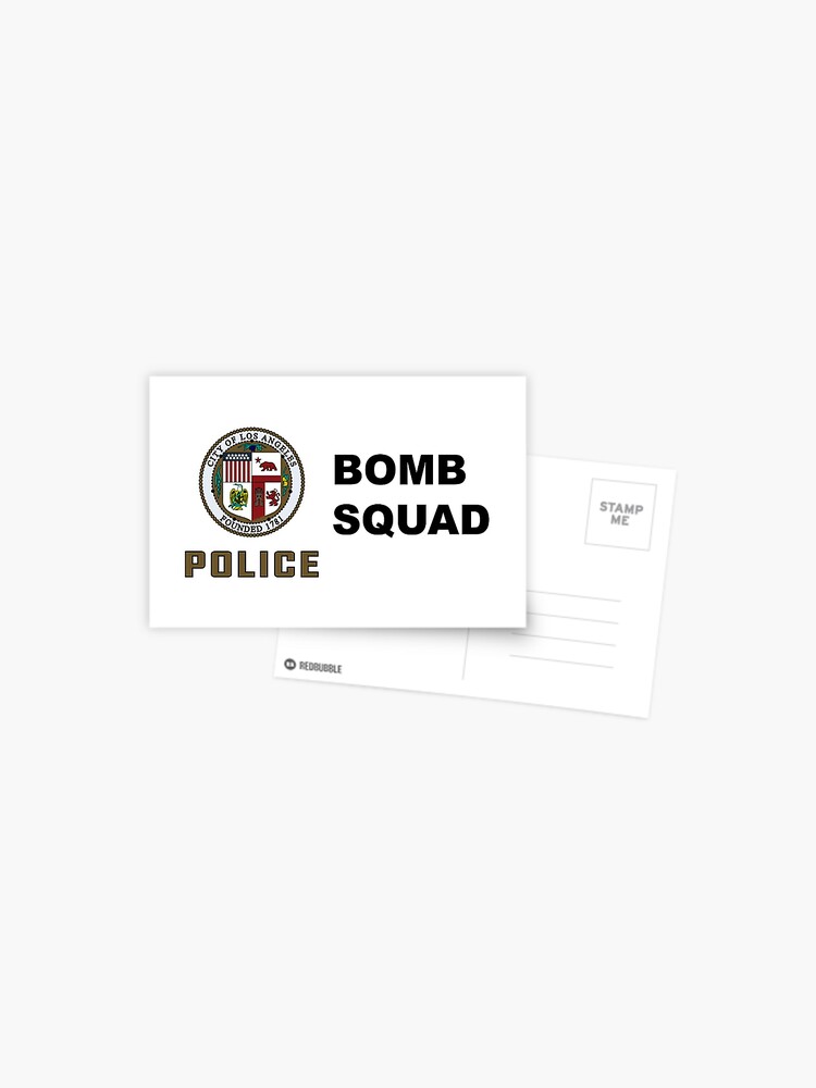  LAPD Los Angeles Police Bomb Squad Logo V2 Premium T