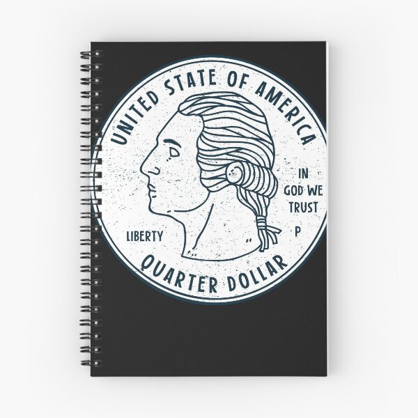 Item preview, USA Quarter Dollar 25 Cents Coin Collector Gift designed and sold by woormle.