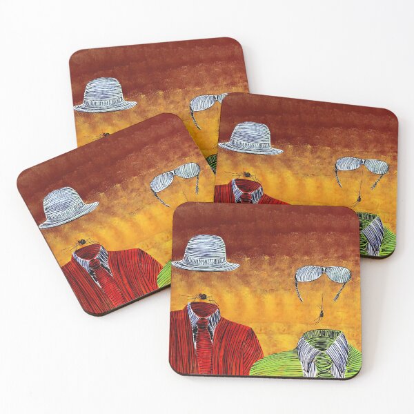 Item preview, Headless Figures By ArtGuru 9376 - Acrylic On Paper designed and sold by Art Guru.