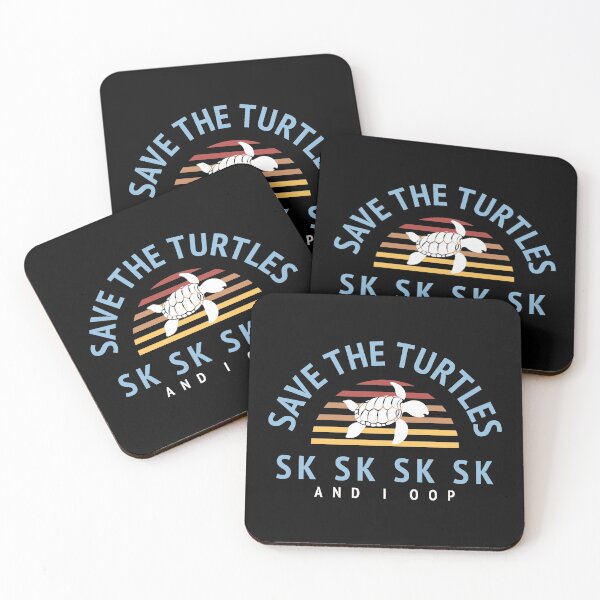 Item preview, Save The Turtles SK SK And I Oop! Trendy Girls Meme Funny designed and sold by CreatedByHeidi.