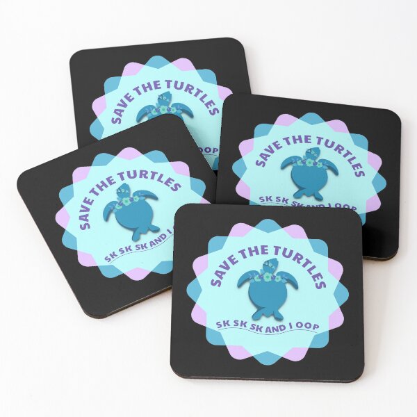 Item preview, Save The Turtles SK SK SK And I Oop! Trendy Girls Meme Cute designed and sold by CreatedByHeidi.