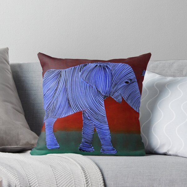 Item preview, Violet Elephant By ArtGuru 9378 - Acrylic On Paper designed and sold by Art Guru.