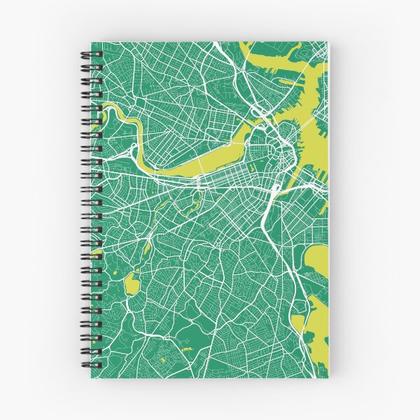 Item preview, Boston Map Green designed and sold by duzhd.