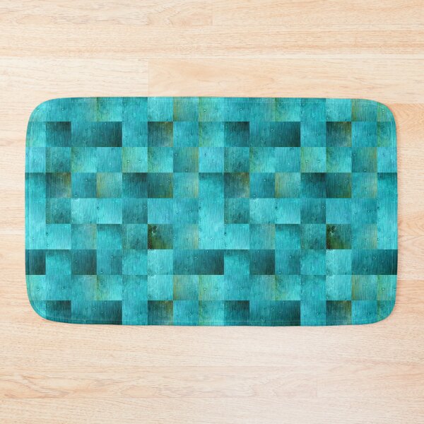 Item preview, Green Square Checkerboard Pattern designed and sold by BalloonPrints.