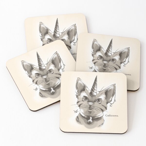 Item preview, Caticorn designed and sold by Llura-Art.