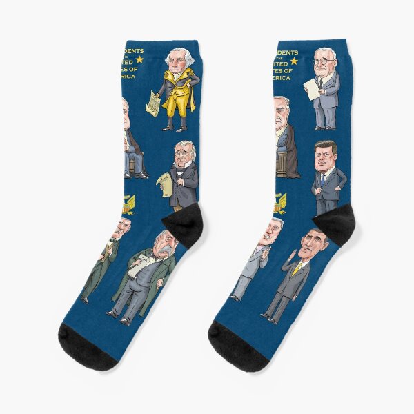 Democratic Presidents of the United States Socks