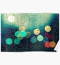 Rain and the city Poster