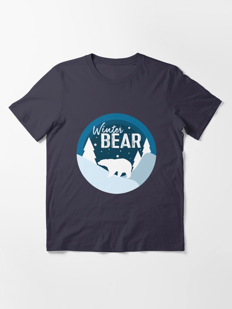 Winter Bear Kim Taehyung V KPOP Song BTS Fan Merch Design Korean