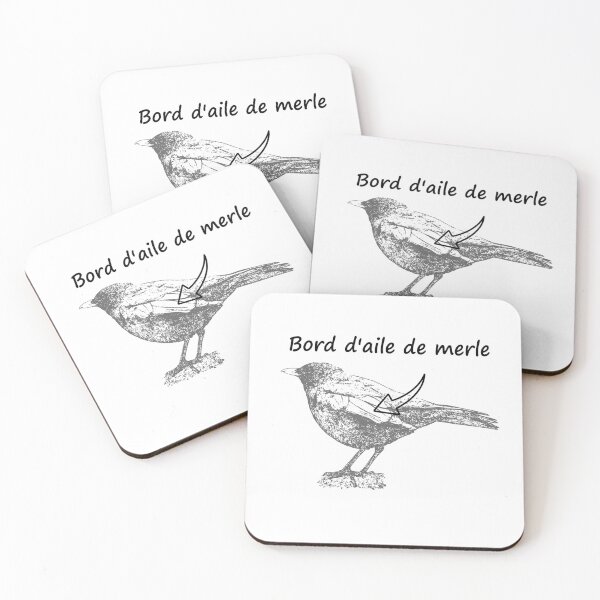 Item preview, Bordel de merde - Bord d'aile de merle designed and sold by f1006.