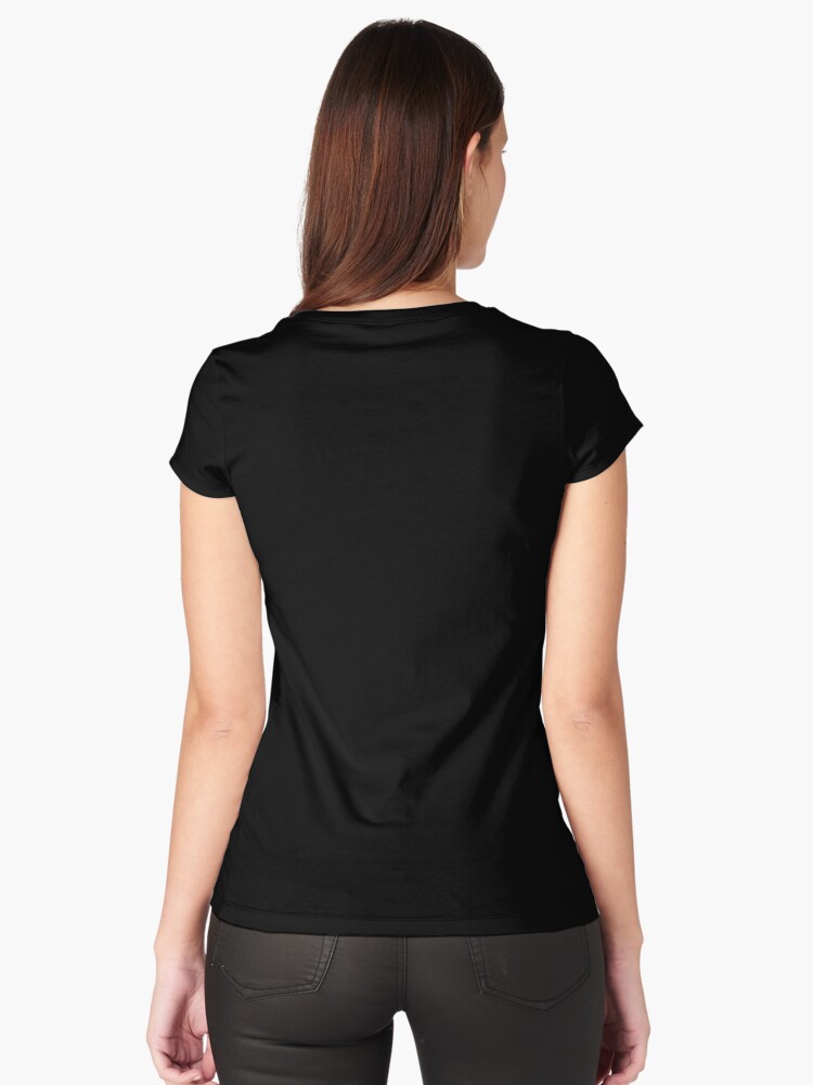 Thumbnail 2 of 3, Fitted Scoop T-Shirt, Classy Woman (alt version 1) designed and sold by DamnAssFunny.