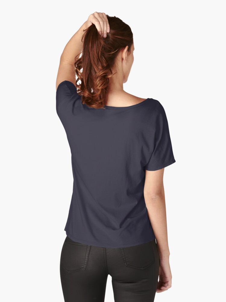 Alternate view of They Had To Go Out Podcast Relaxed Fit T-Shirt