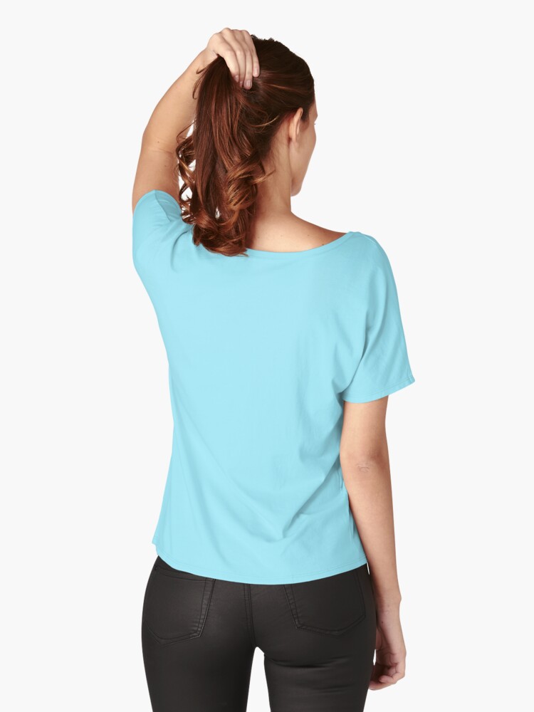 Alternate view of Black and White Cat in the Garden Relaxed Fit T-Shirt