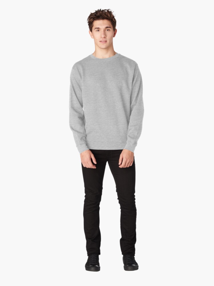 Alternate view of Hanna's Close, County Down (Sky Out) Pullover Sweatshirt