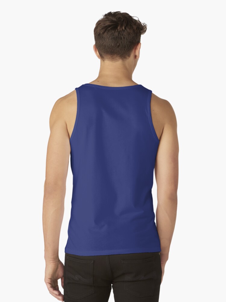 Blue Solo Heart Tank Top