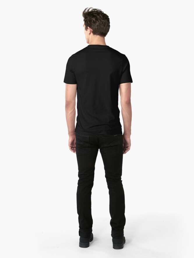 Alternate view of Red Pattern Slim Fit T-Shirt